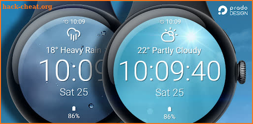 Current Weather Watch Face screenshot