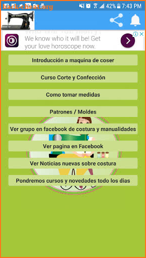 Curso de costura gratis screenshot