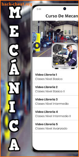 Curso de mecánica automotriz screenshot