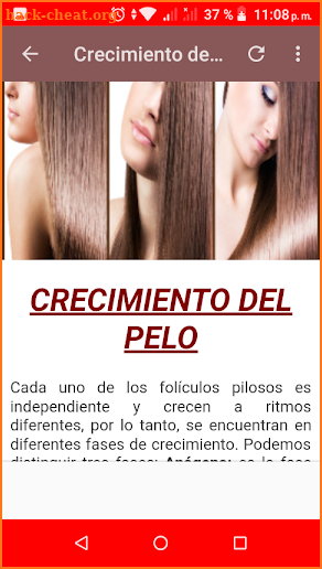 Curso gratis de Peluquería screenshot