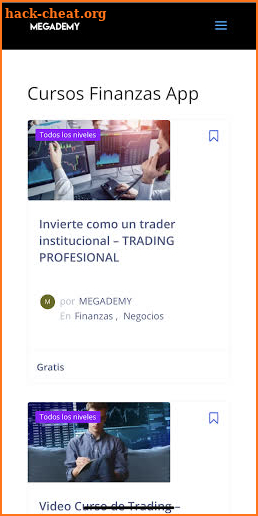 Cursos finanzas gratis en Español 📈 screenshot