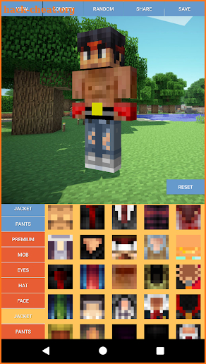 Custom Skin Editor Minecraft screenshot