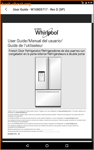 Customer Service by Whirlpool® screenshot