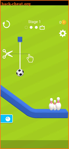 Cut The Rope Bowling screenshot