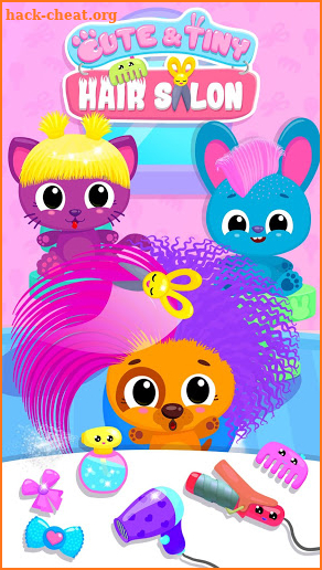 Cute & Tiny Hair Salon - Baby Pets Get Makeovers screenshot