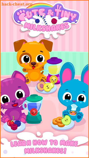 Cute & Tiny Milkshakes - Baby Fruit Smoothies screenshot