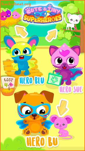 Cute & Tiny Superheroes - Brave Pets to the Rescue screenshot