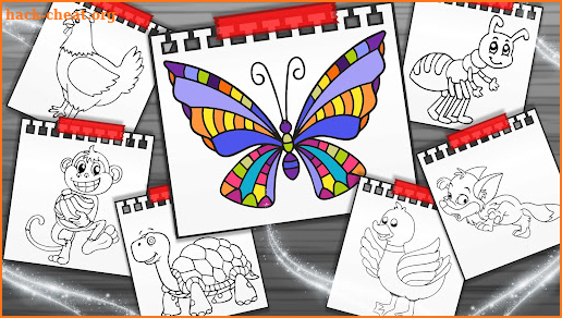 Cute Animal Coloring Book screenshot