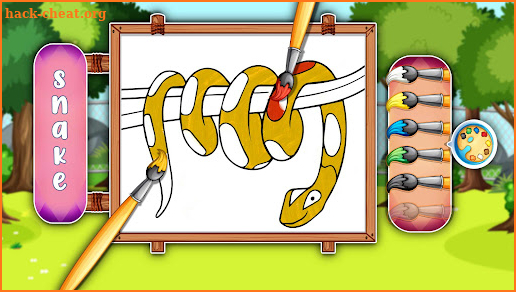 Cute Animal Coloring Book screenshot