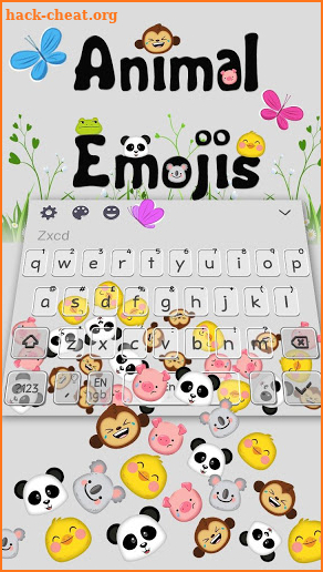 Cute Animal Emoji Keyboard screenshot