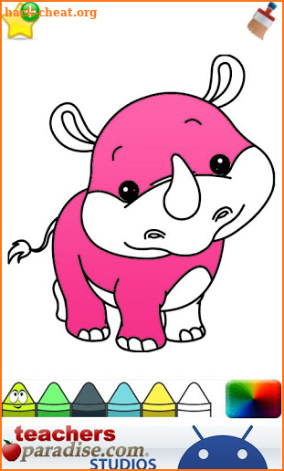 Cute Animals Coloring Book screenshot