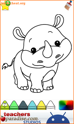 Cute Animals Coloring Book screenshot