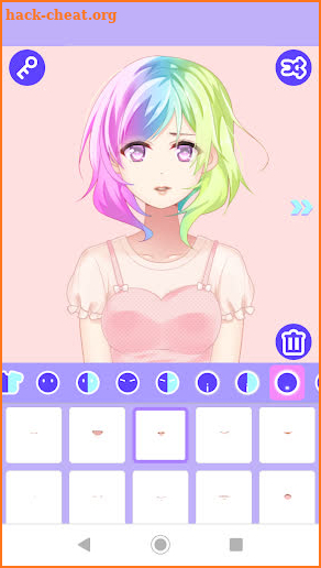 Cute Avatar Factory: Pastel Avatar Dress Up screenshot