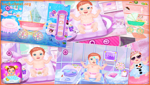 Cute Baby Daycare - Newborn Care & Babysitter Game screenshot