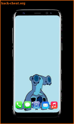 Cute Blue Koala Wallpaper screenshot