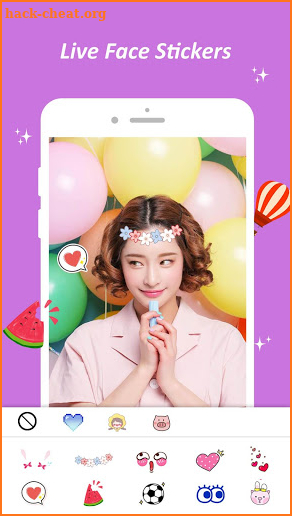 Cute Camera - Face Filter, Selfie Editor screenshot