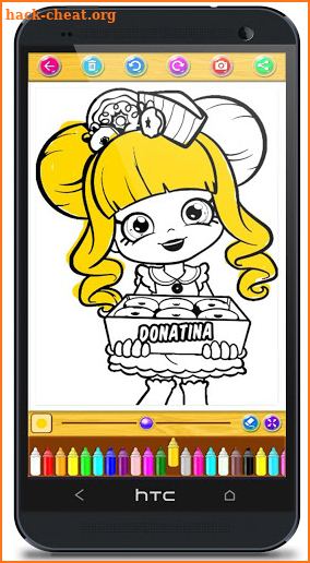 Cute Cartoon Coloring Pages screenshot