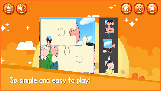 Cute Cartoon Jigsaw Puzzle screenshot