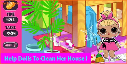 Cute Dolls Makeover House screenshot