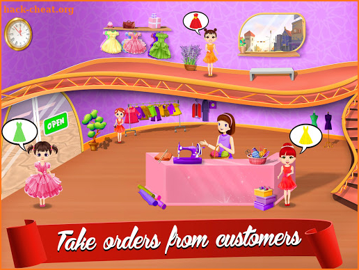 Cute Dress Maker Shop: Little Tailor Boutique screenshot