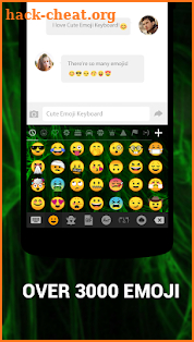 Cute Emoji Keyboard Premium - GIF, Emoticons screenshot