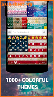 Cute Emoji Keyboard Premium - GIF, Emoticons screenshot