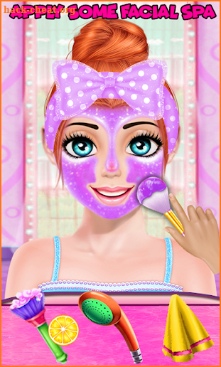 Cute Girl Makeup Salon Game: Face Makeover Spa screenshot