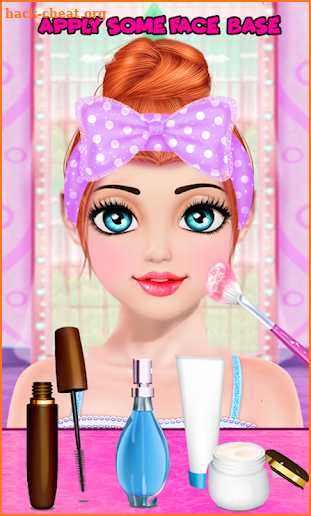 Cute Girl Makeup Salon Game: Face Makeover Spa screenshot