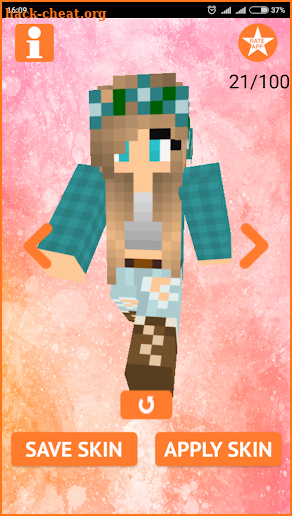 Cute Girl Skins for MCPE screenshot