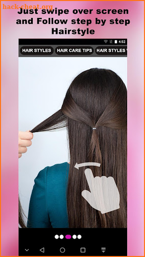 Cute Girls Hairstyles Tutorial screenshot