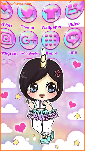 Cute, Girly, Doll Themes & Wallpapers screenshot