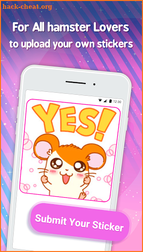 Cute Hamster Meme Sticker Packs For WhatsApp screenshot