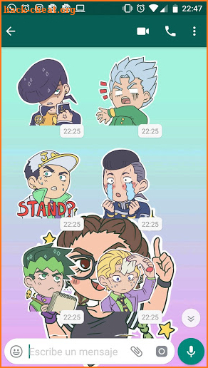 Cute Jojo's by Gamusaur - Whatsapp Stickers screenshot