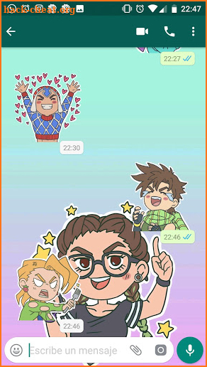 Cute Jojo's by Gamusaur - Whatsapp Stickers screenshot