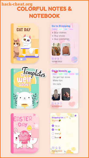 Cute Notes Notebook & Organize screenshot