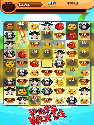 Cute Pets World Match screenshot