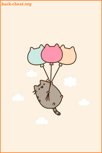 Cute Pusheen Cat wallpaper HD screenshot