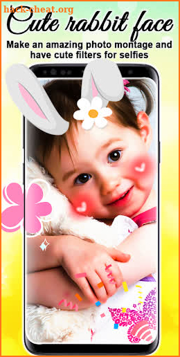 Cute Rabbit Photo Editor screenshot