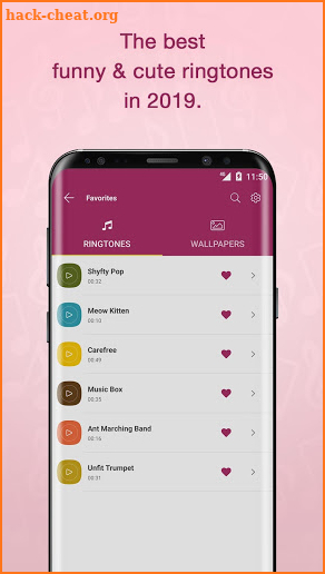 Cute Ringtones Free screenshot