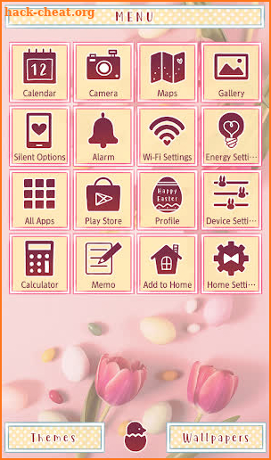 Cute Wallpaper Girly Easter Theme screenshot