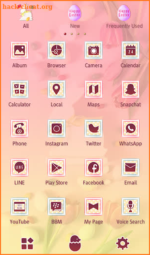 Cute Wallpaper Girly Easter Theme screenshot