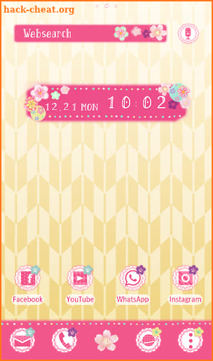 Cute Wallpaper Japanese Patterns Theme screenshot