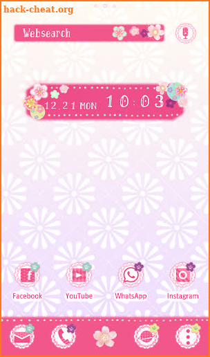 Cute Wallpaper Japanese Patterns Theme screenshot