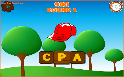 CVC Word Scramble Phonics Play - Full screenshot