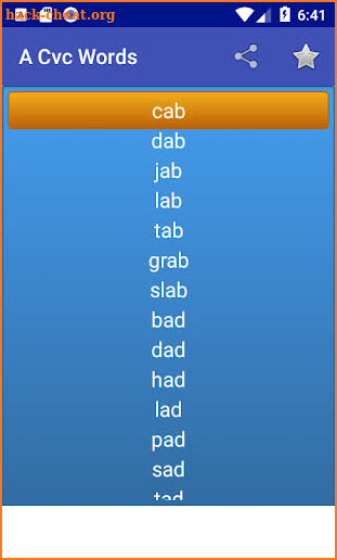 CVC Words for Kids screenshot