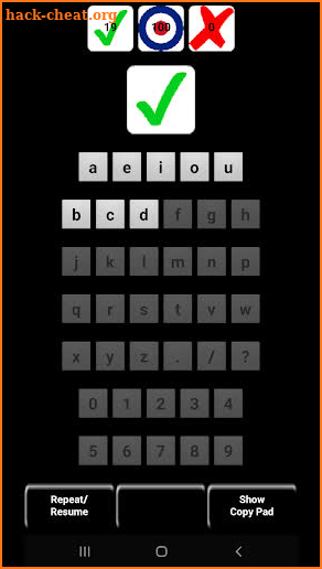 CW Morse Code Trainer RX screenshot