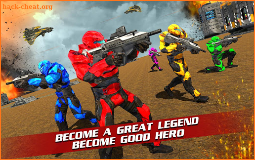 Cyber Truck Transform Robot Shooting Game 2020 screenshot