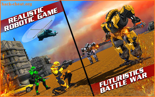 Cyber Truck Transform Robot Shooting Game 2020 screenshot