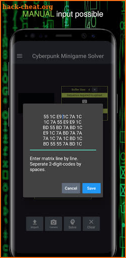 Cyberpunk Minigame Solver - Unofficial Helper App screenshot