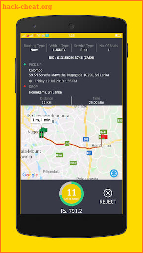 Cybertaxi Partner screenshot